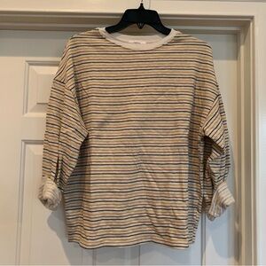Beachy striped pullover